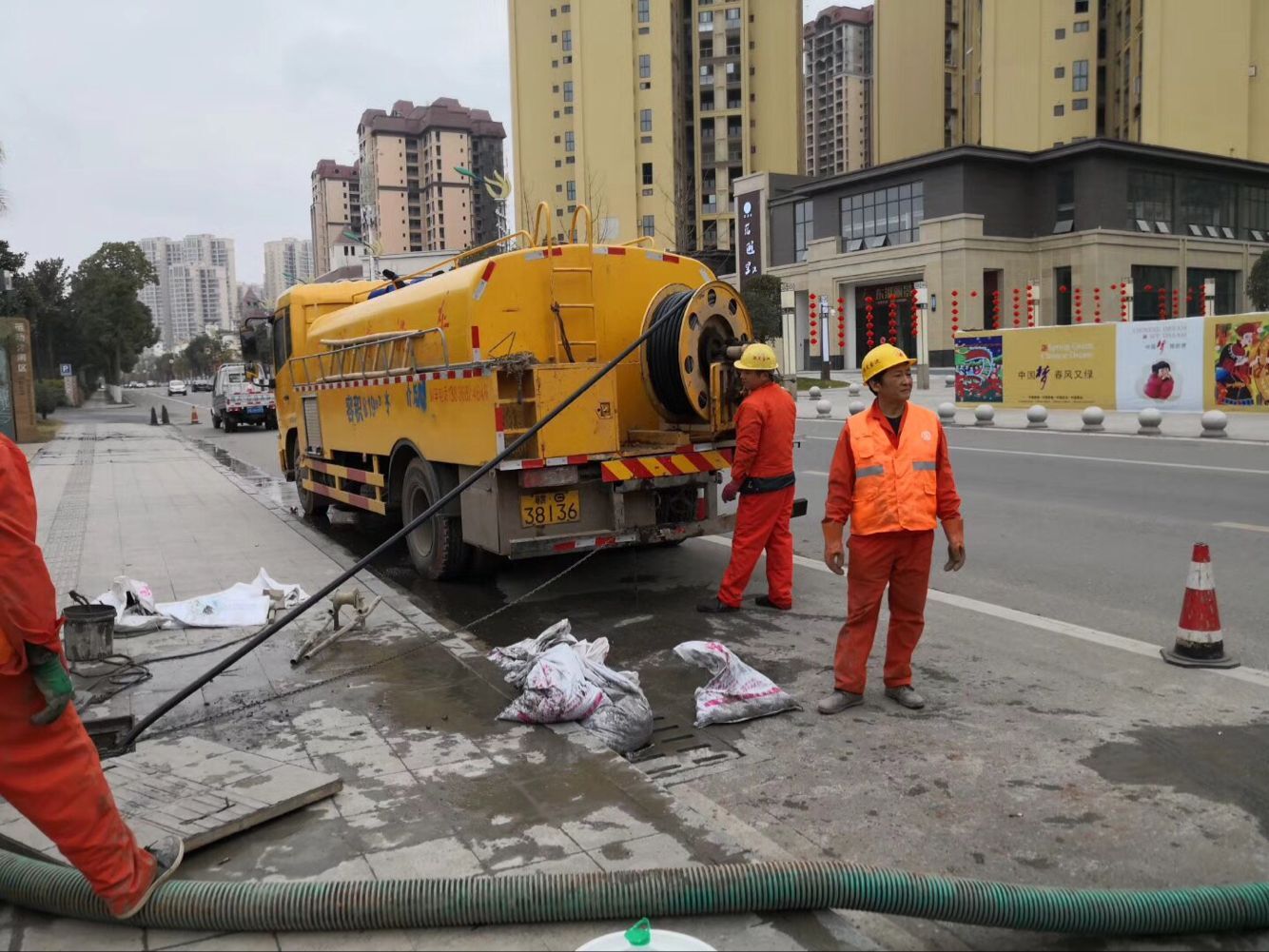 康平排污管道清淤-管道清洗